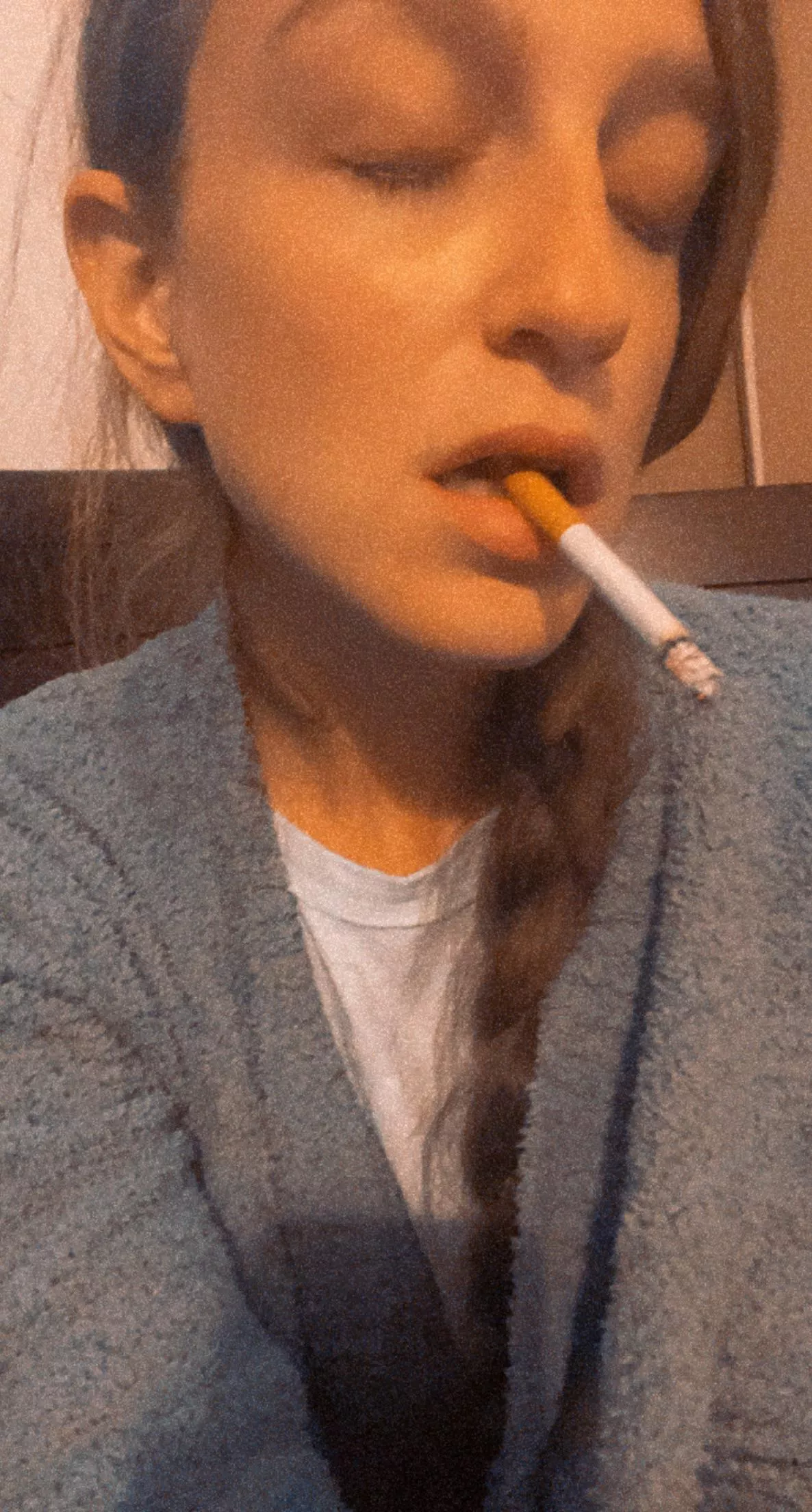 first cigarette of the day- wanna join me baby? β£οΈ first cigarette of the day- wanna join me baby? β£οΈ