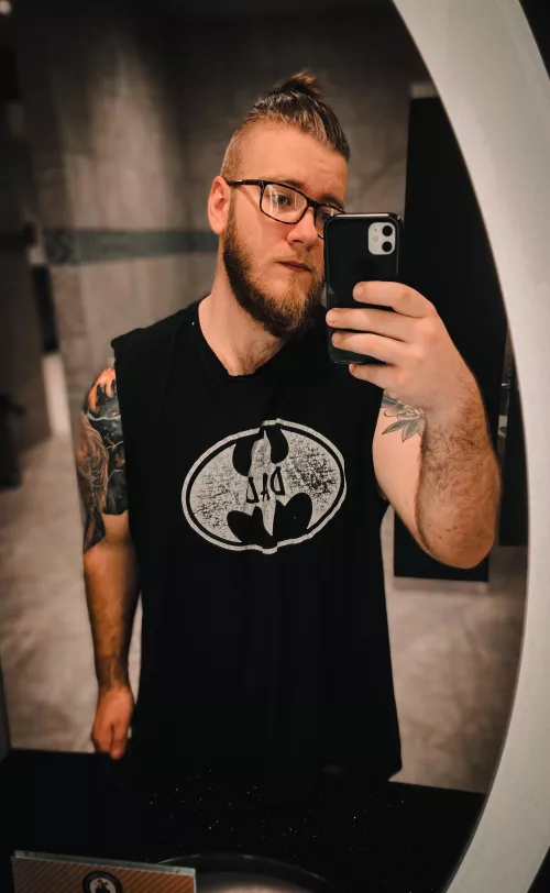 First day at the new gym, can’t complain about the lighting