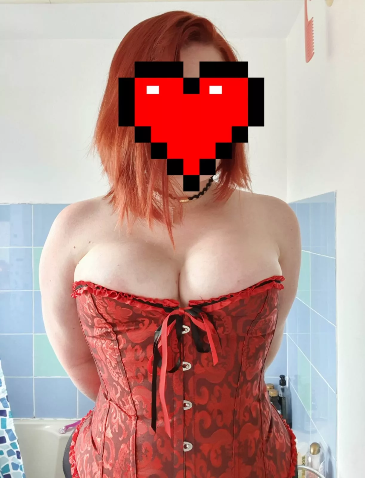 First ever corset. I love it π First ever corset. I love it π