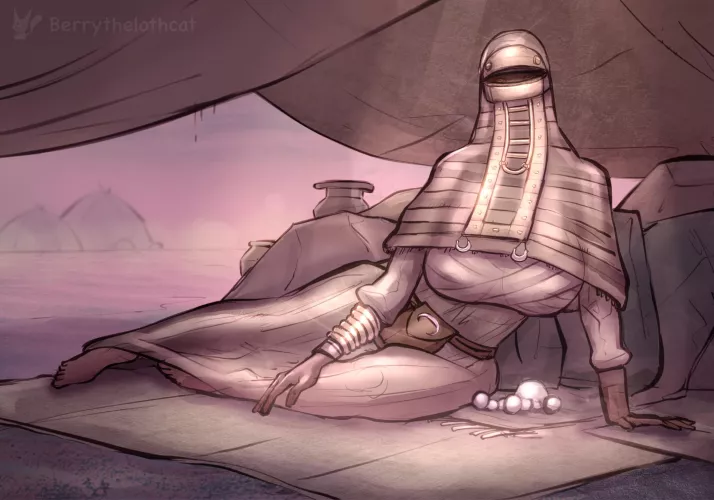 First ever lewd of a Tusken Milf from Attack of the clones (Berrythelothcat)