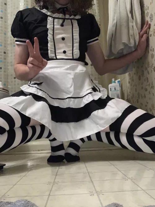 First post, and first time wearing something like this :) Do I look cute? First post, and first time wearing something like this :) Do I look cute?