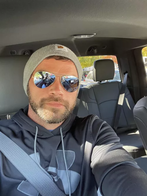 First selfie in my new truck! First selfie in my new truck!