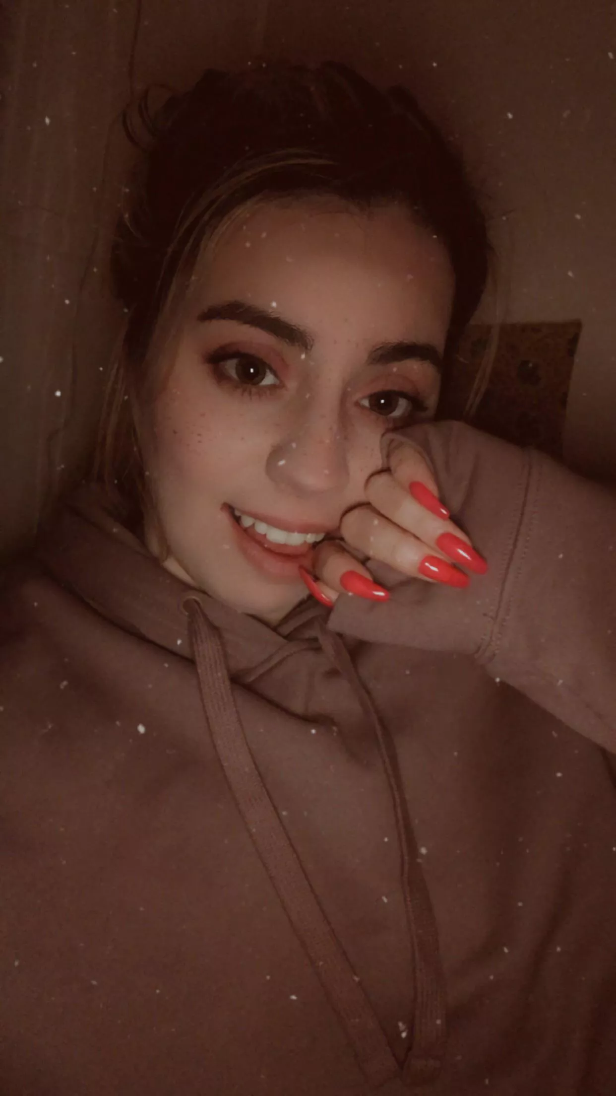 First time here with my long natural nails ? what do you think?