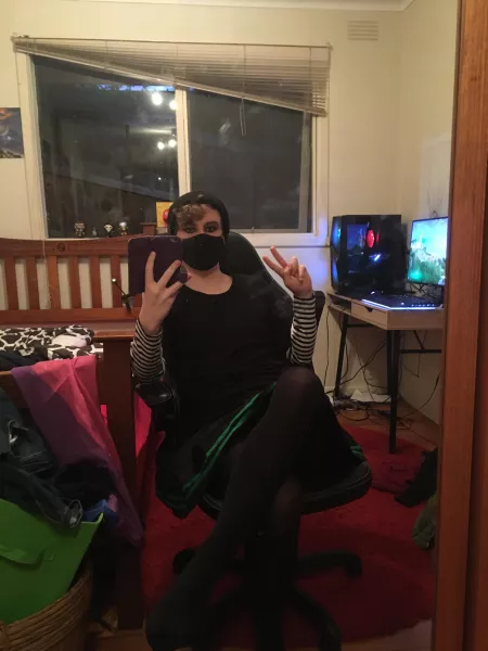 First time putting on a skirt since I was really little >_< First time putting on a skirt since I was really little >_<