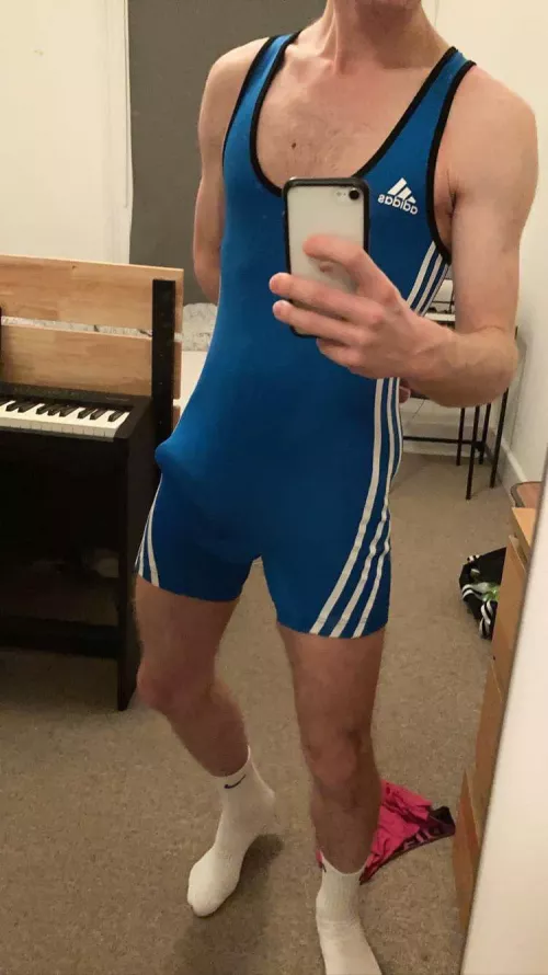 First time trying on my new singlet