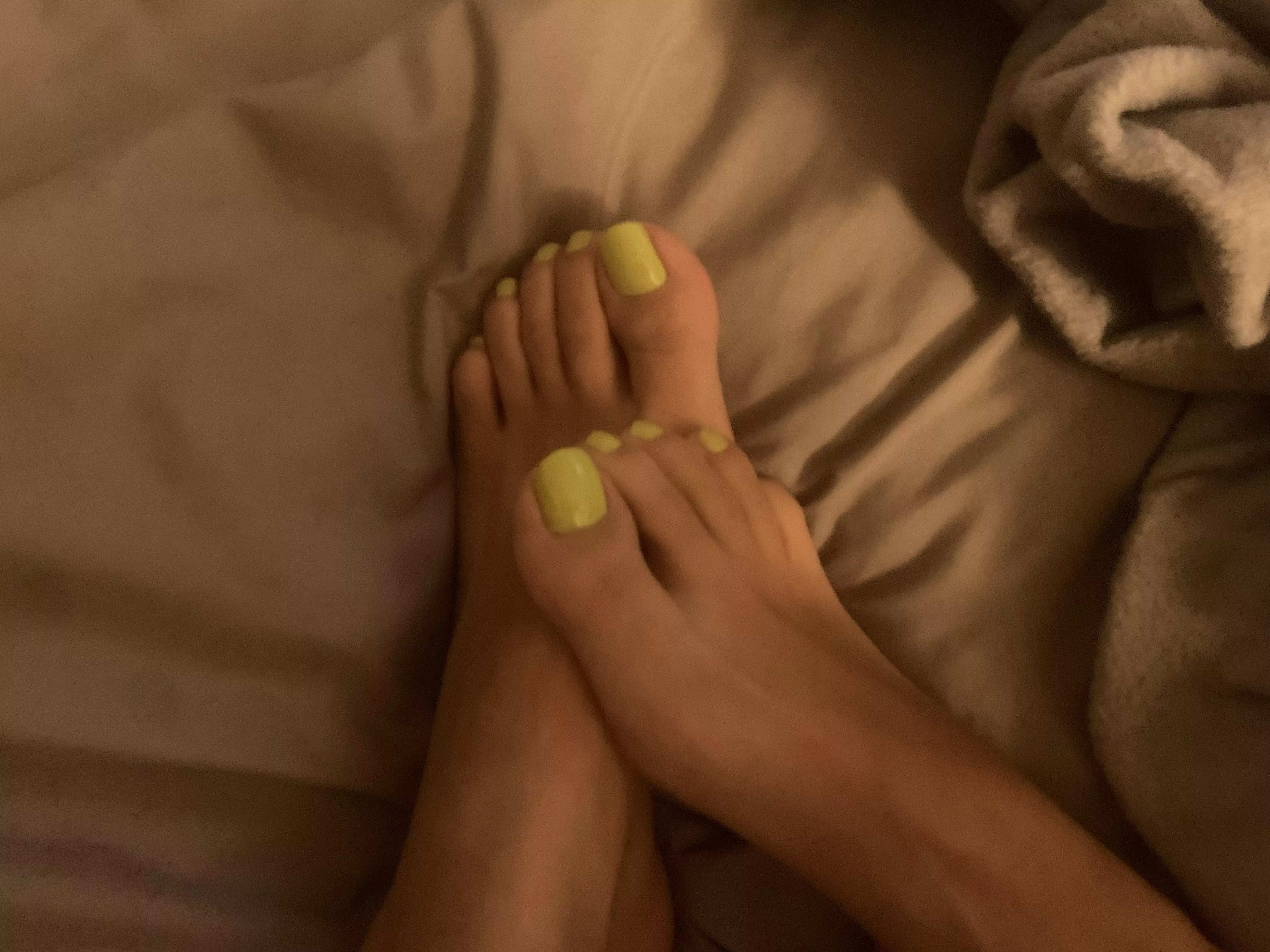 First time trying this color on my toes