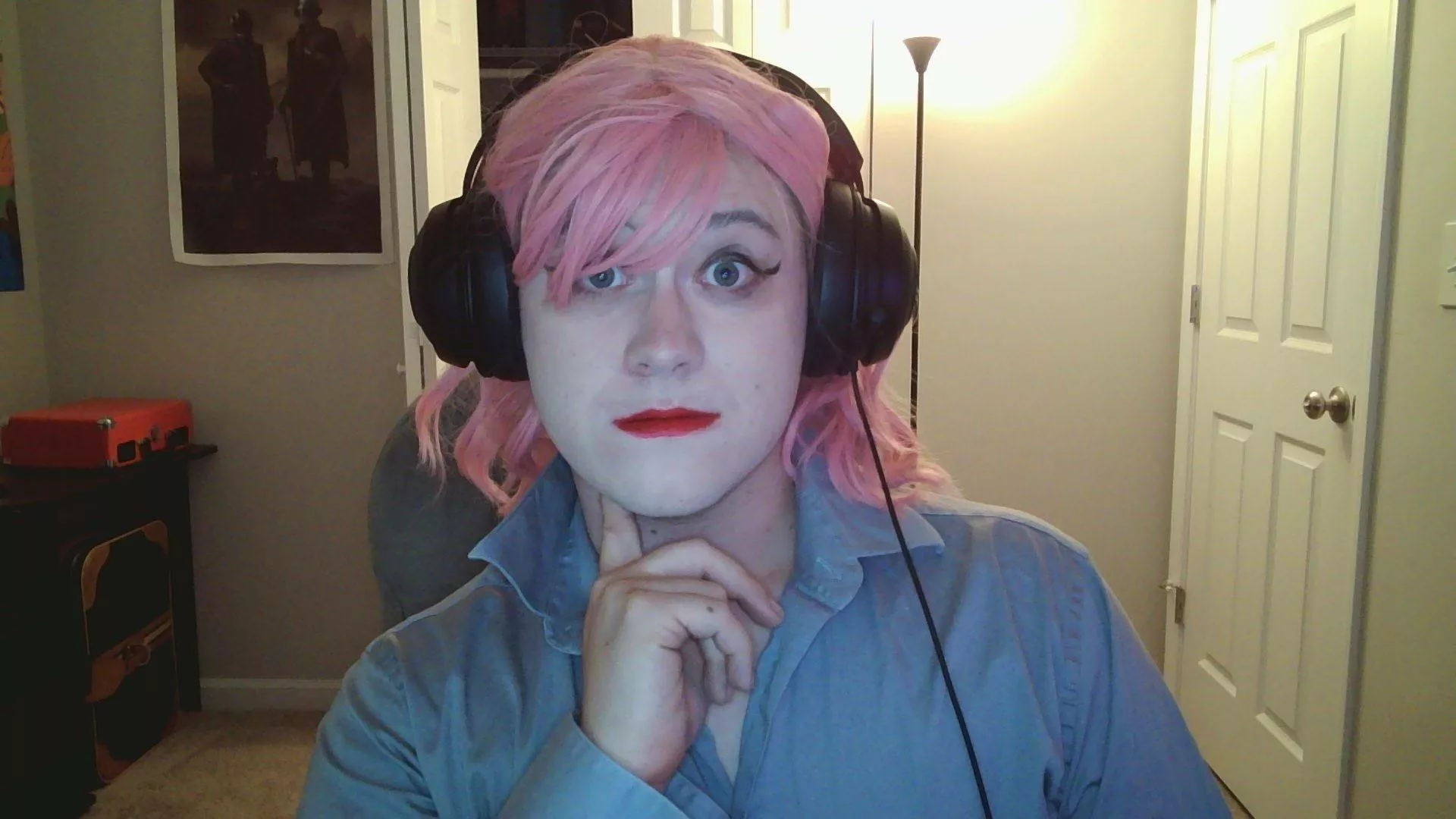 First time wearing red lipstick. Can never go back.