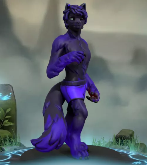 First try at a fursona :3