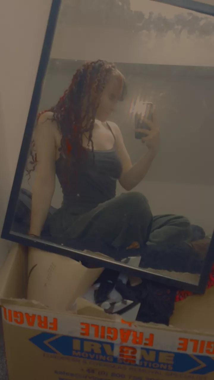 First wool dreadlocks install & i feel like a princess??