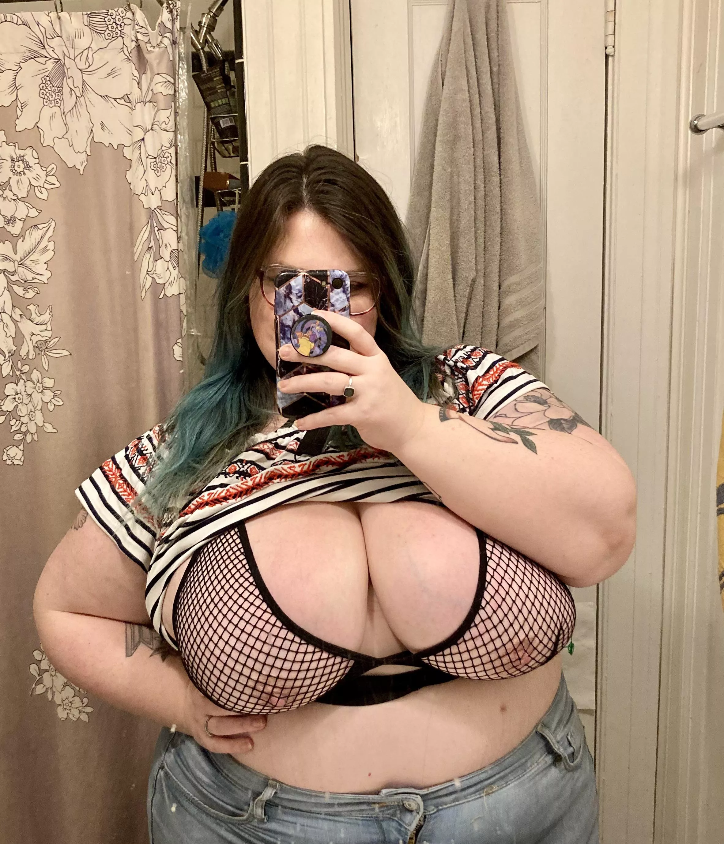 Fishnet bra Fishnet bra