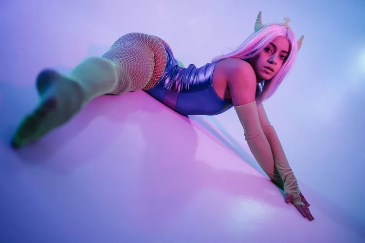 fishnets are key to my superhero outfit