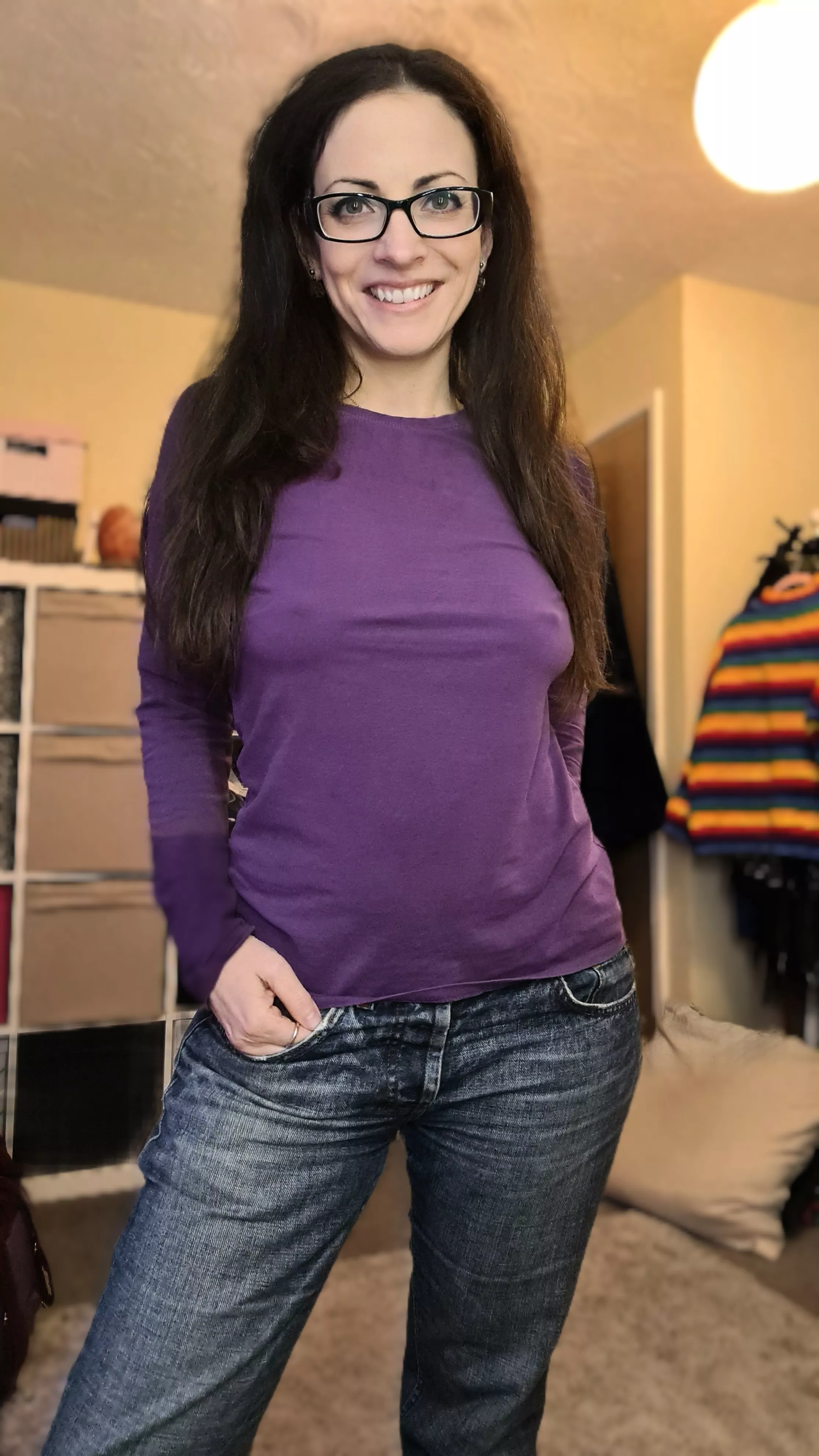 Fiting in my old jeans that I bought when I was 25 ...47[f] now