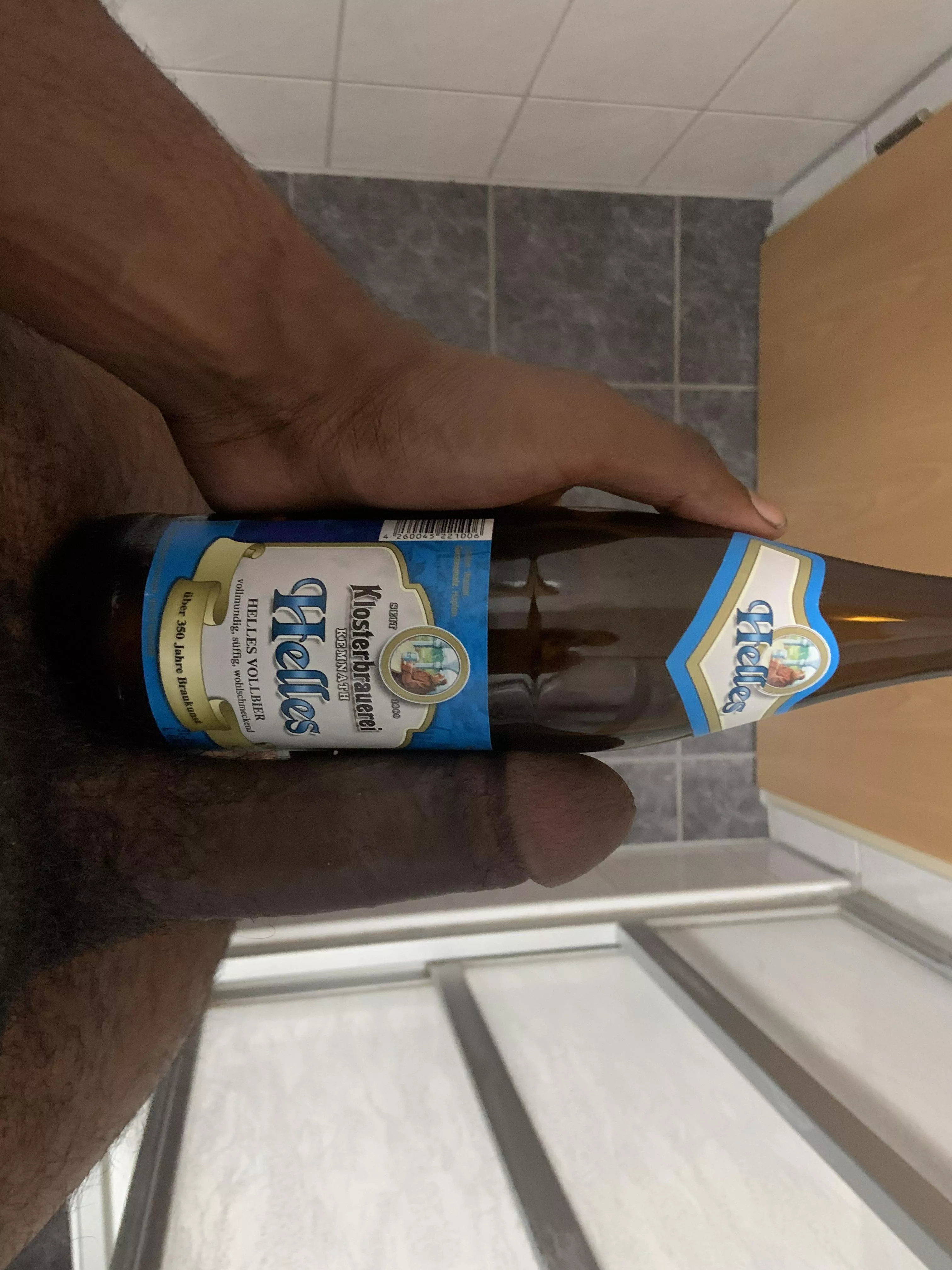 Flaccid dick next to a German beer. Maybe the next picture Iβll compare it while itβs hard. Flaccid dick next to a German beer. Maybe the next picture Iβll compare it while itβs hard.