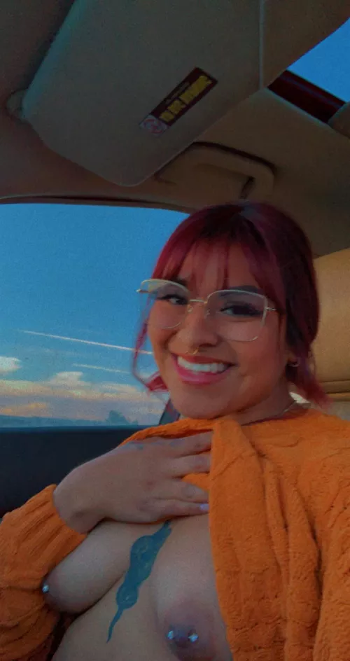 flashing is my favorite hobby