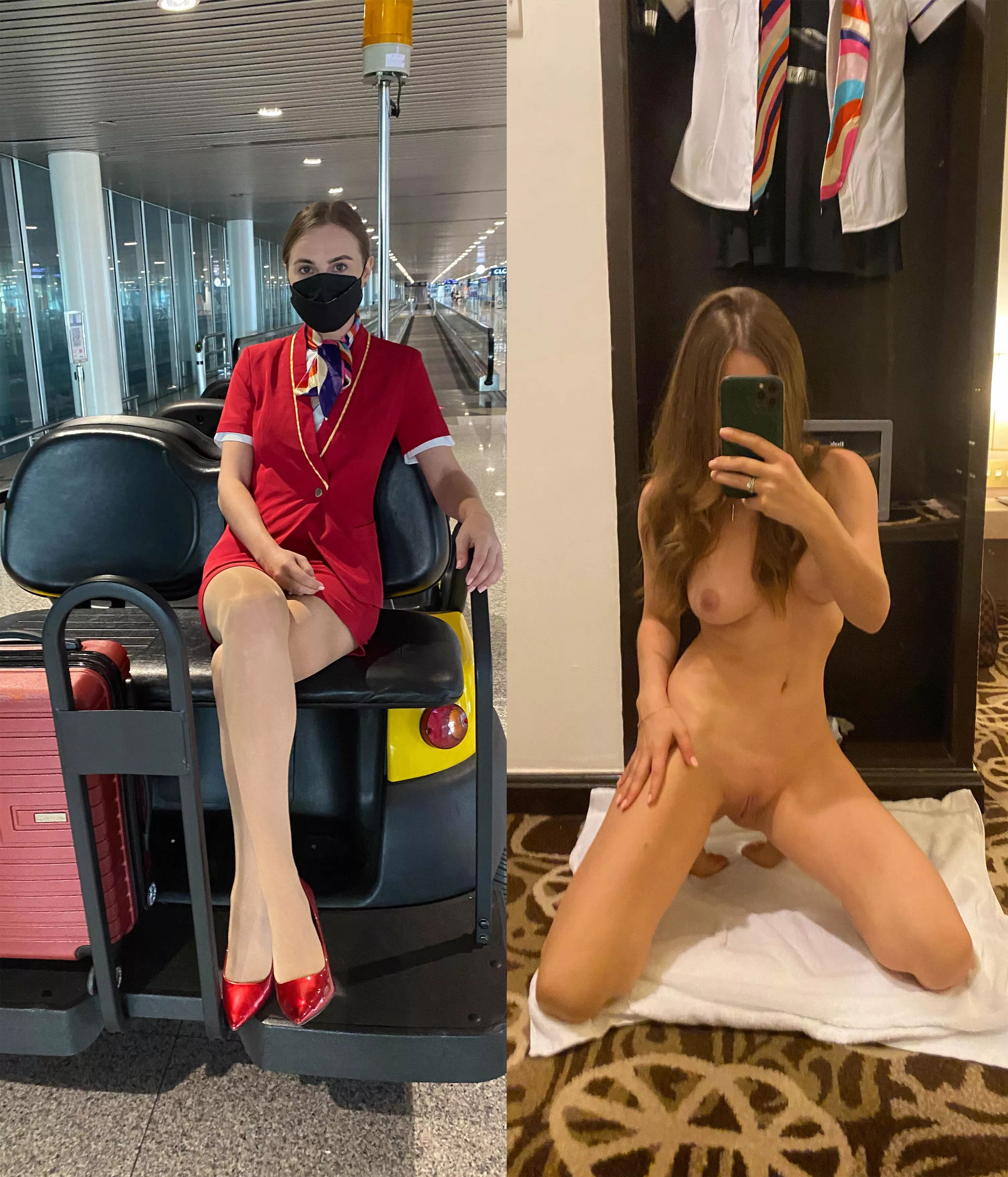 Flight Attendant Nude Photos