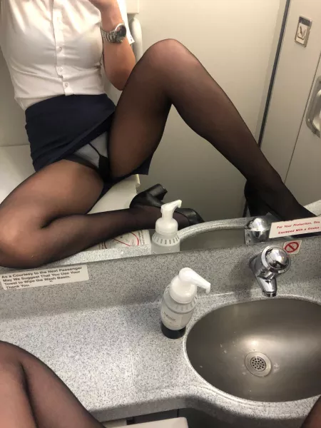 Flight attendant pantyhose βοΈπ