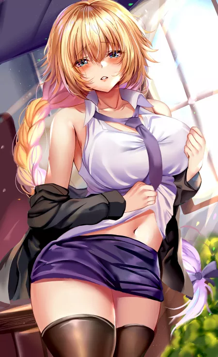 Flustered Jeanne Flustered Jeanne