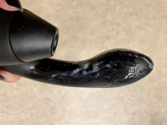 For those of you who wanted to know how creamy I get…