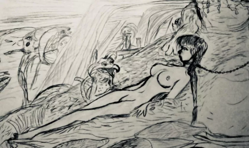 Forced to lay upon a Bed of Hutt by (slaveleiafan42)