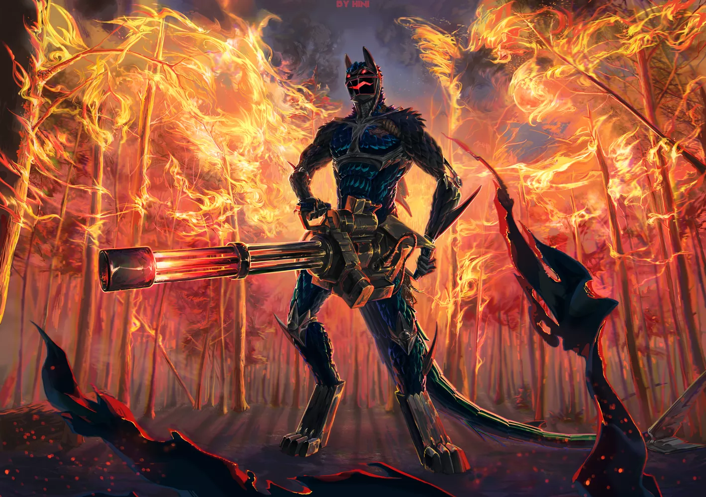 Forest Fire (By Hini, me :3)