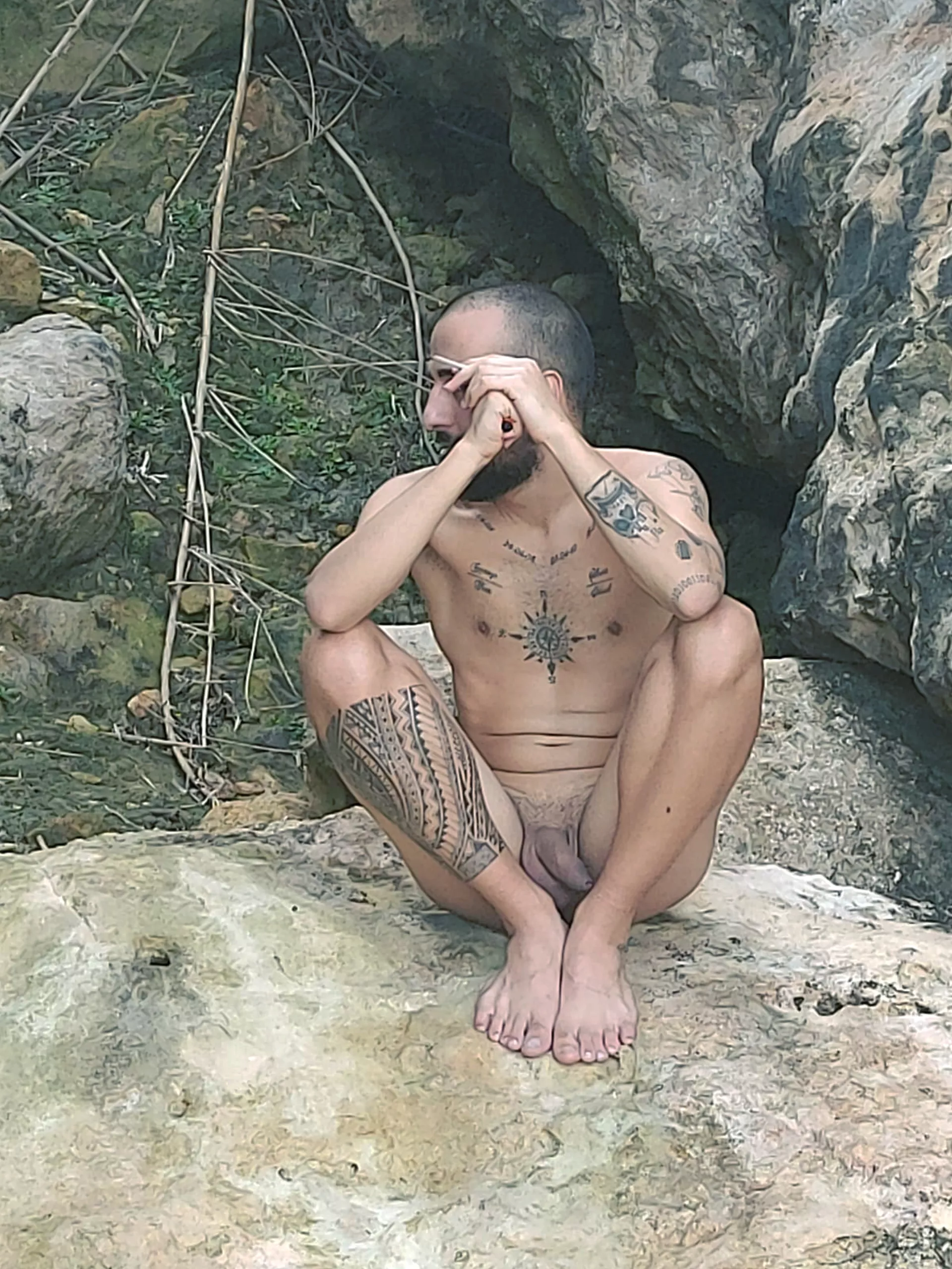 Found a nice hidden beach, made sure its nudist friendly. 😁 Found a nice hidden beach, made sure its nudist friendly. 😁