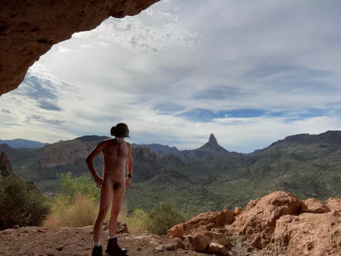 Found a nice room with a view to relax in on my hike Found a nice room with a view to relax in on my hike