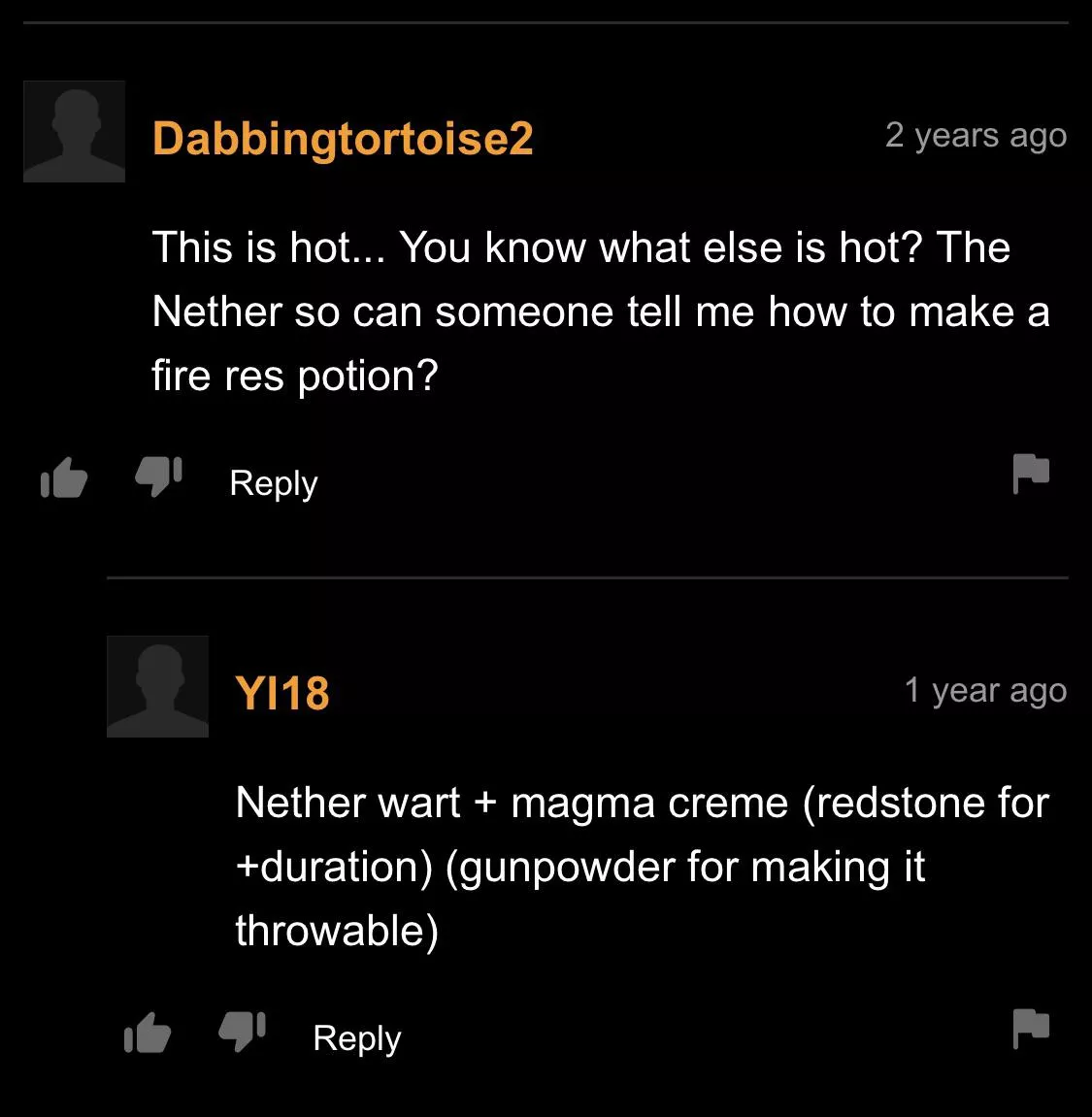 Found some Minecrafters