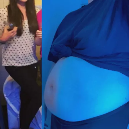 four month change (before and after) ?