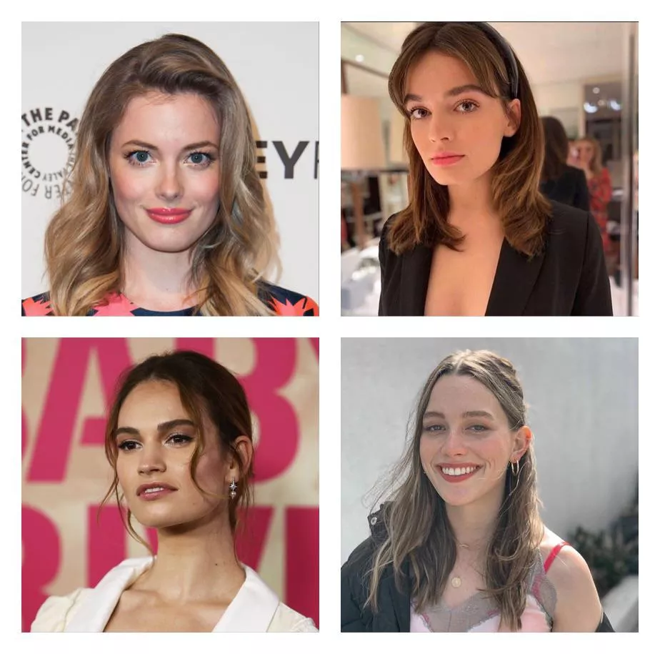 Four of my favourite underrated celebs: Gillian Jacobs, Emma Mackey, Lily James and Victoria Pedretti Four of my favourite underrated celebs: Gillian Jacobs, Emma Mackey, Lily James and Victoria Pedretti