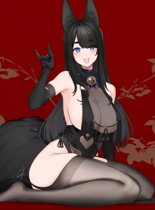Fox Girl in thighhighs Fox Girl in thighhighs