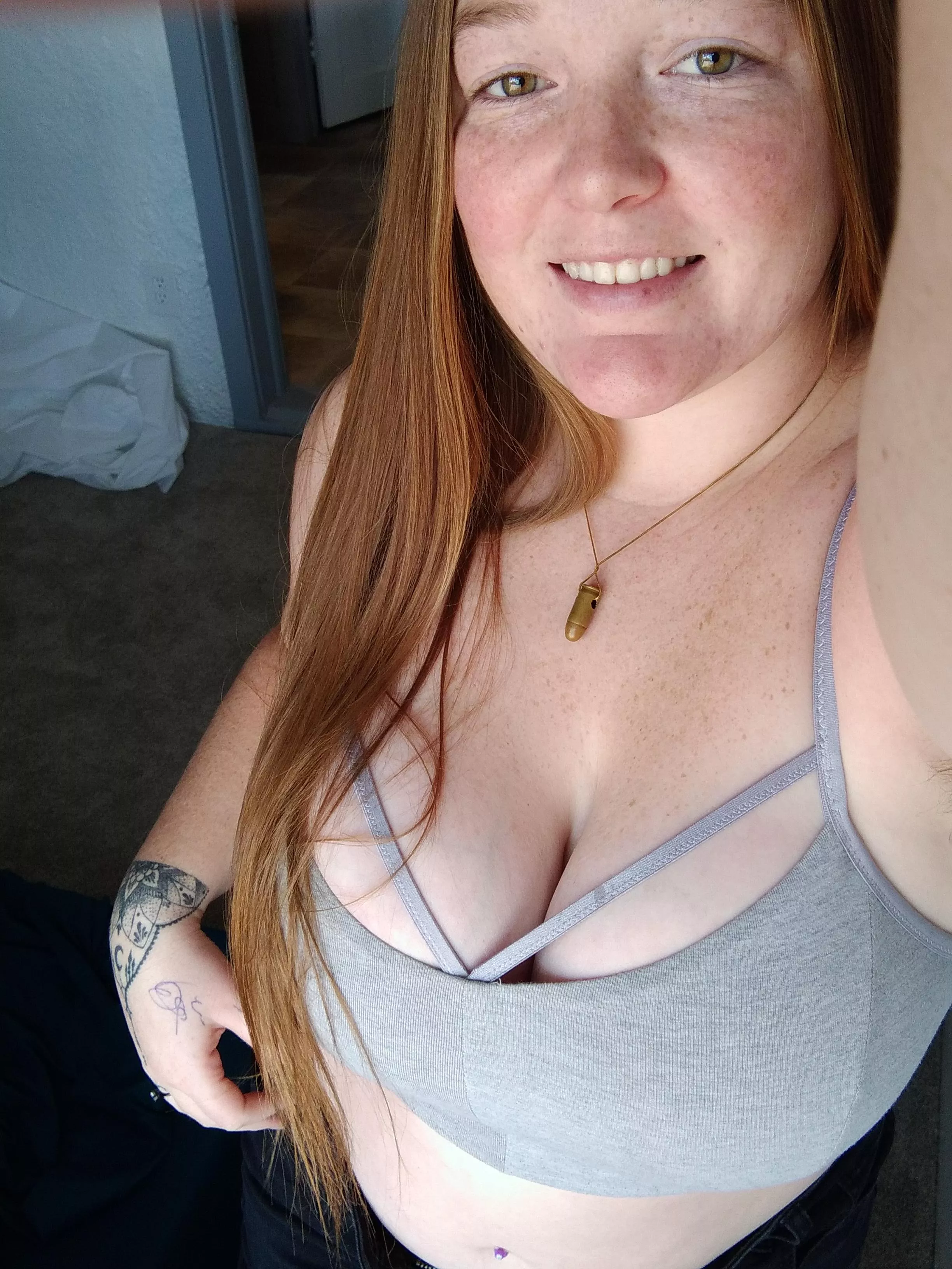 freckled cleavage anyone.