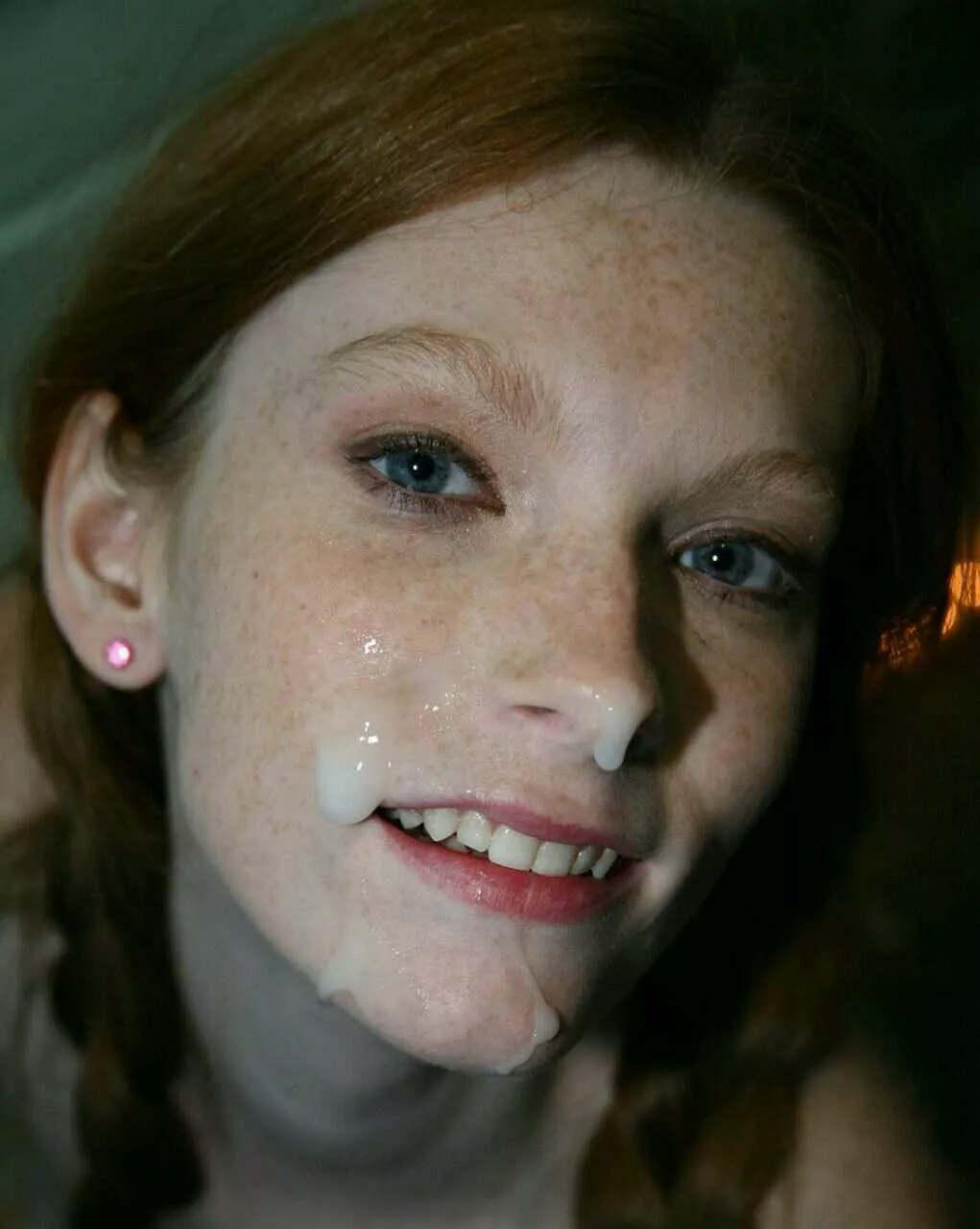 Freckled ginger