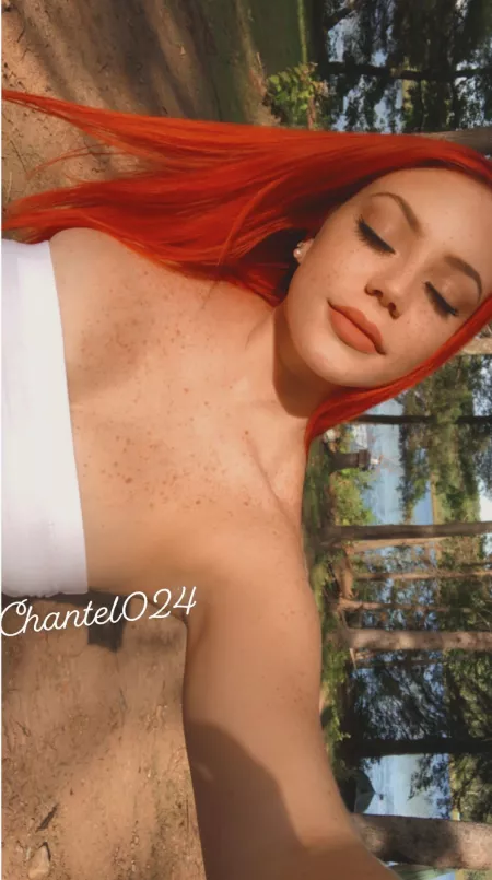 Freckled redhead in the sunshine! ๐ Freckled redhead in the sunshine! ๐