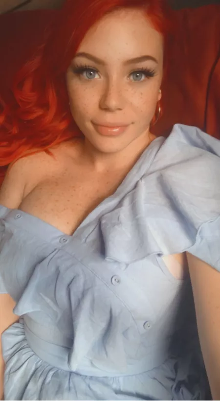 Freckles and blue eyes 🥰 Freckles and blue eyes 🥰