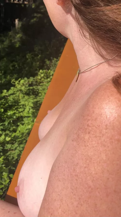 Freckles in the sun…