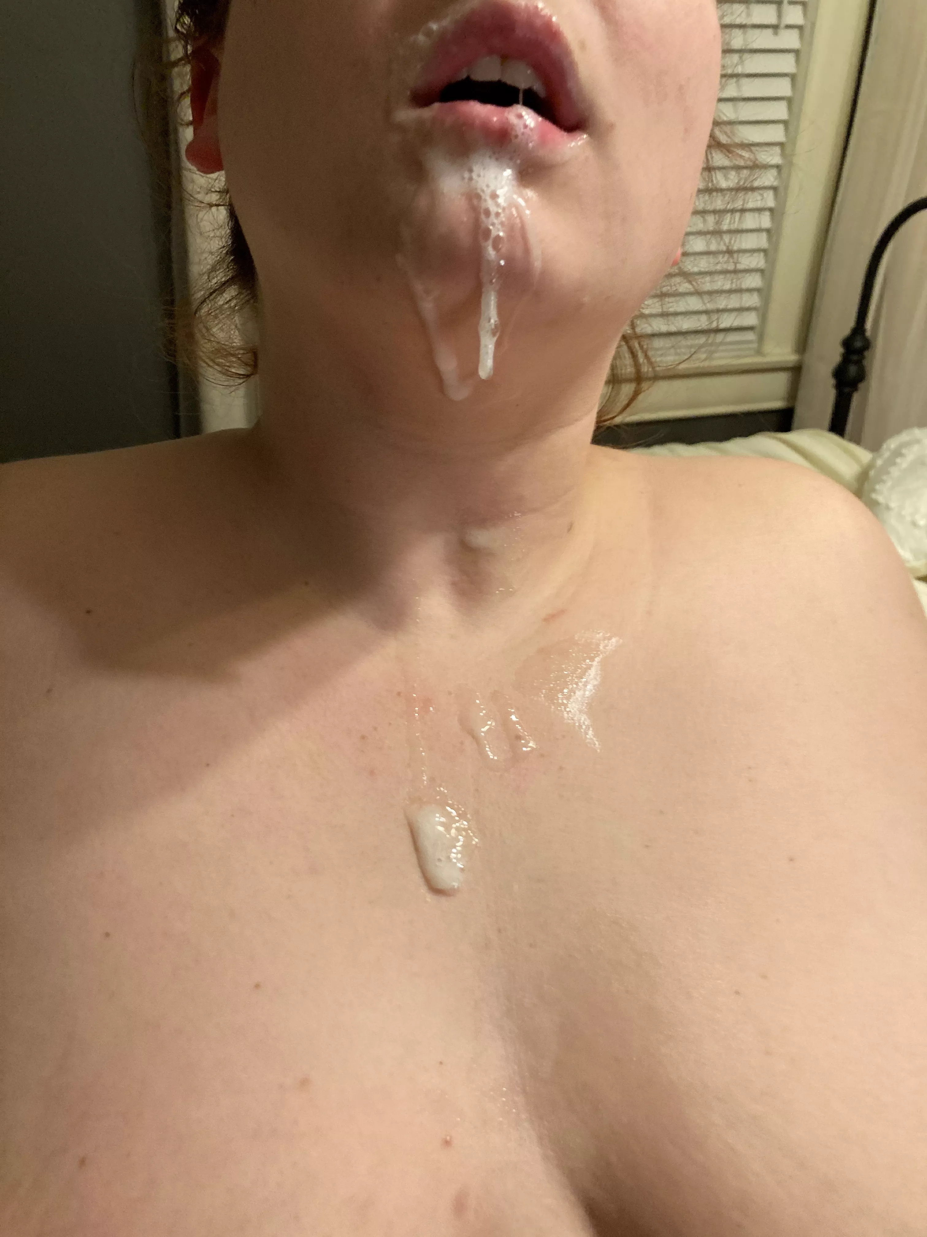 Fresh after a facefucking