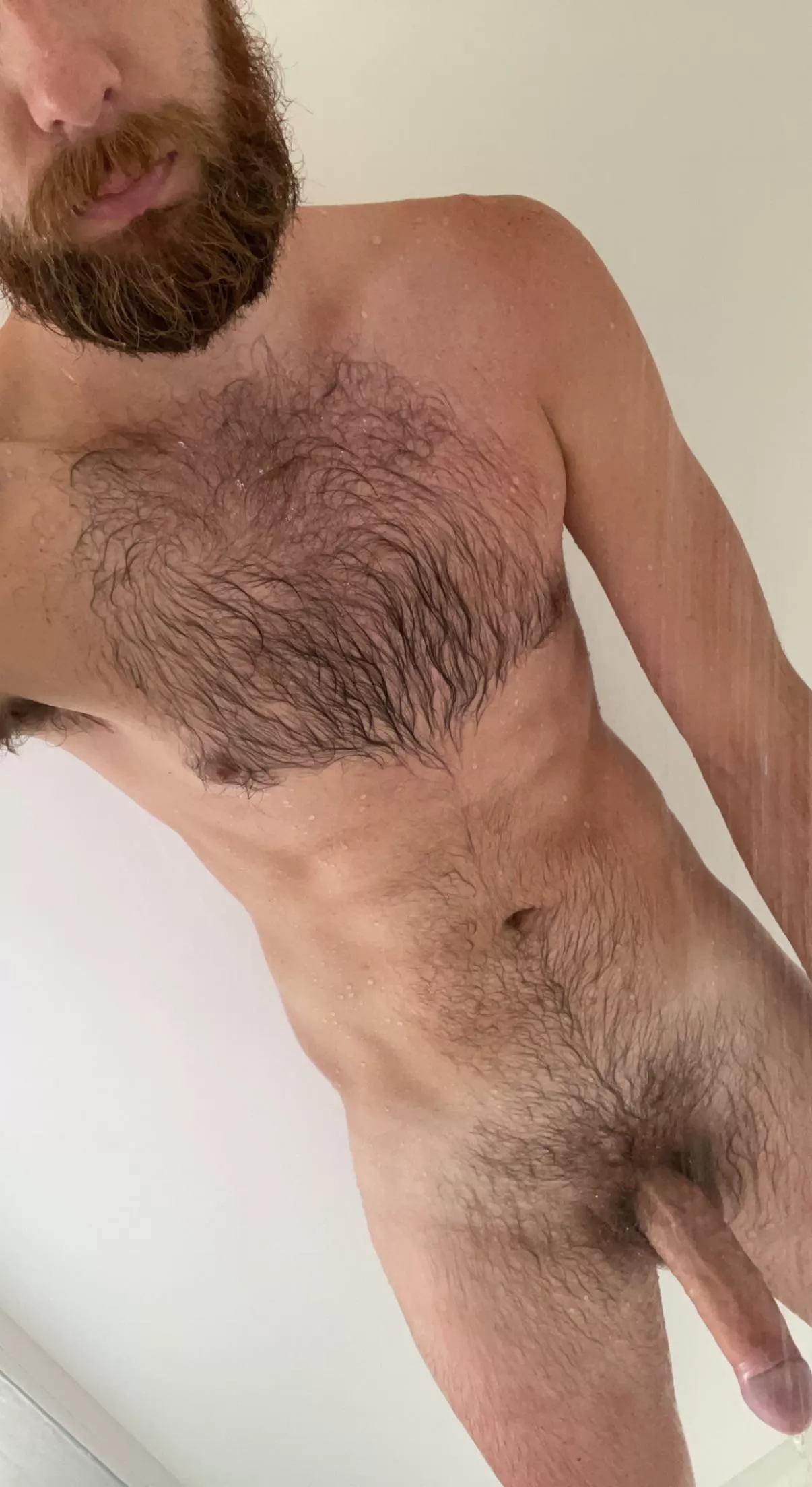 Fresh from a workout, ready to go again! 😏