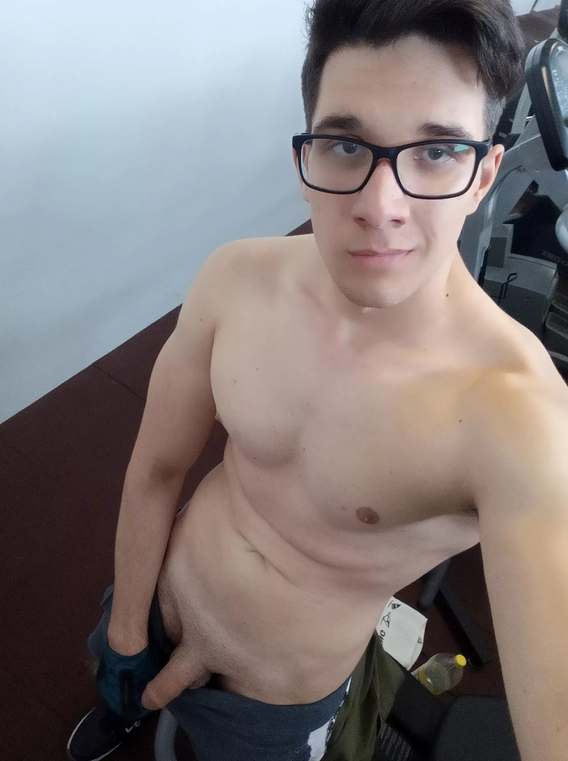 Fresh from the gym😜🥵