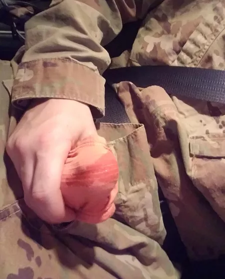 Fresh off a barracks bunny Fresh off a barracks bunny