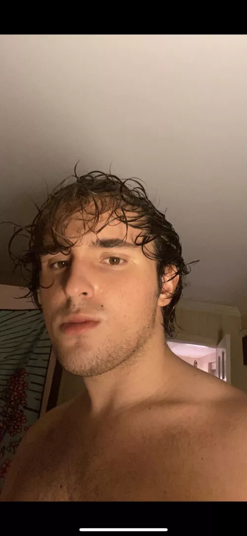 Fresh out of the shower