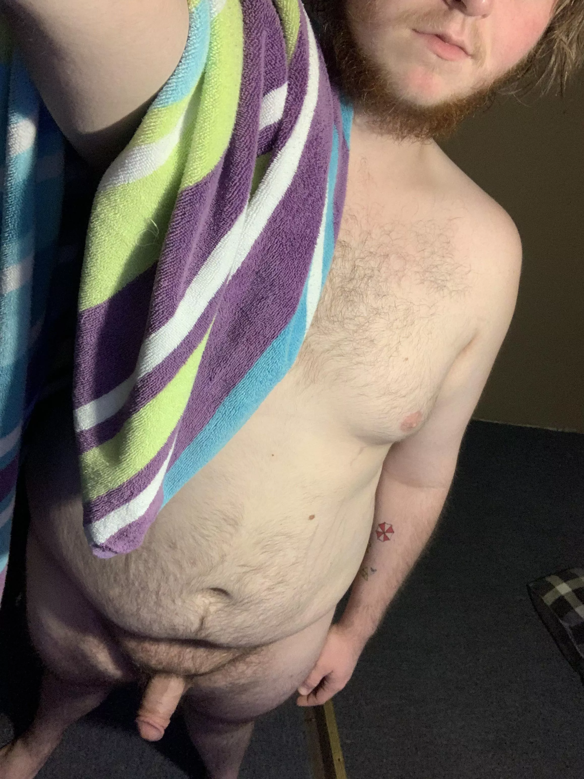Fresh out of the shower