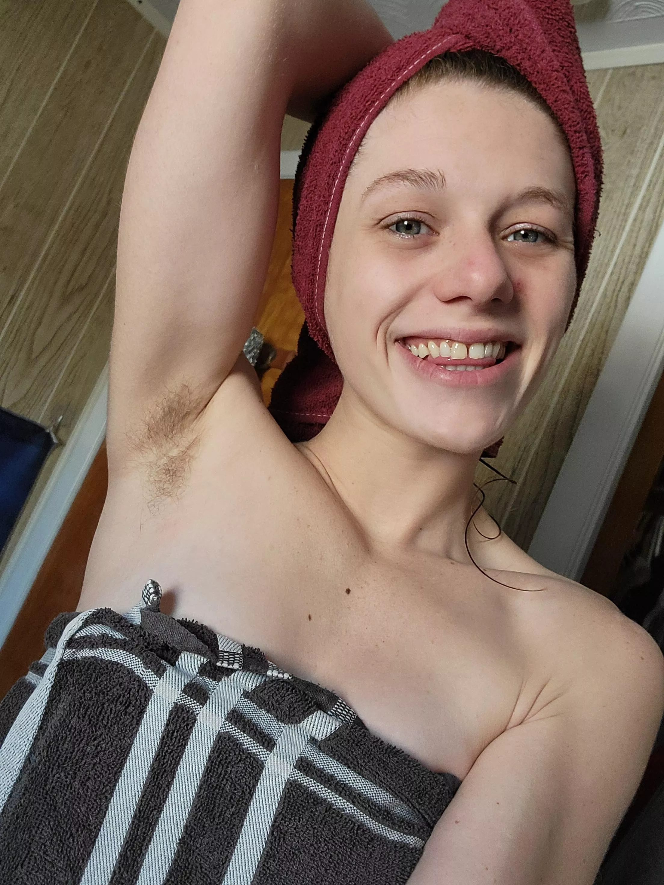Fresh out of the shower