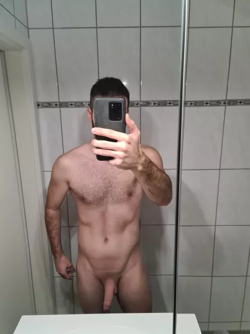 Fresh out of the shower