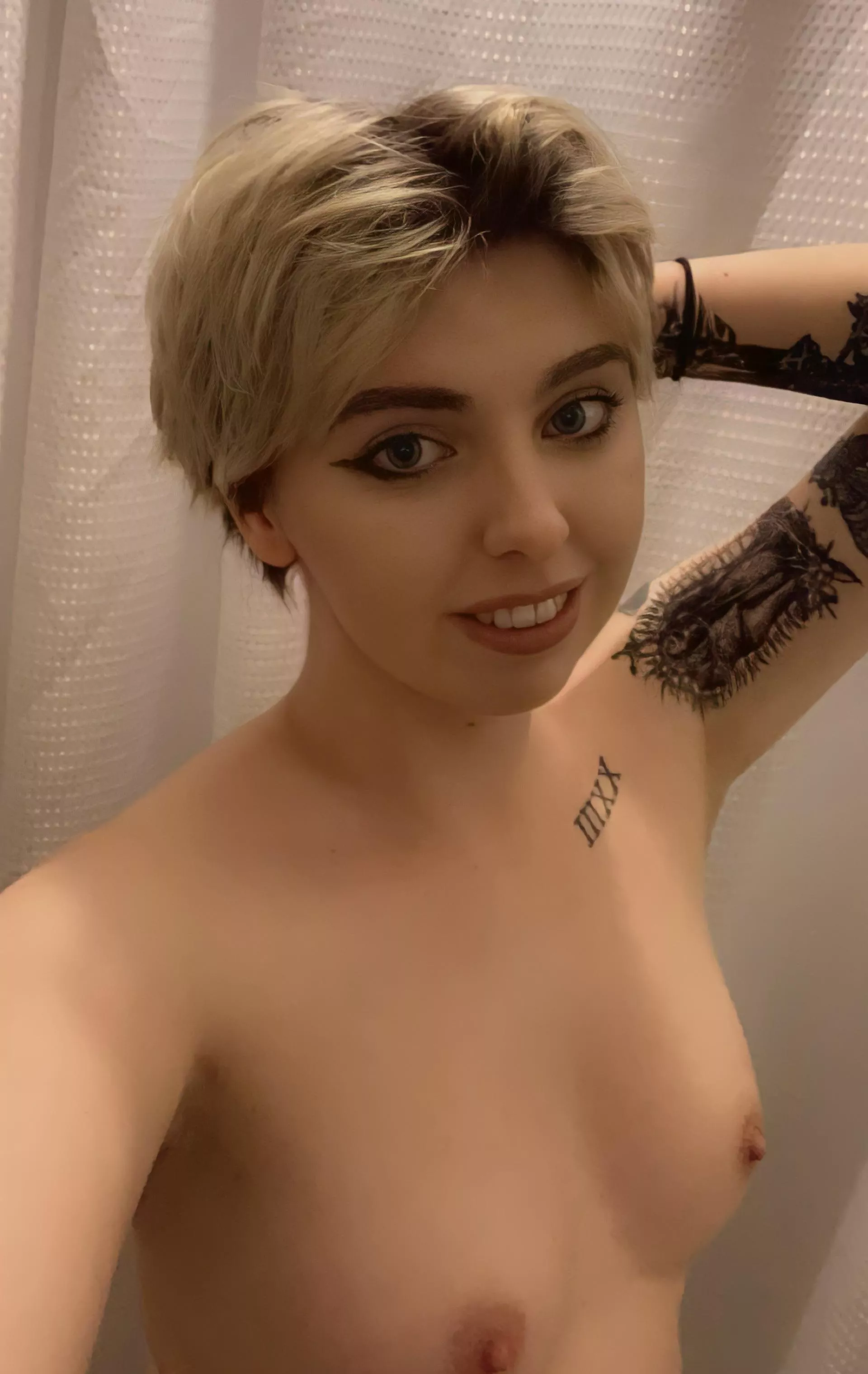 Fresh out the shower ?