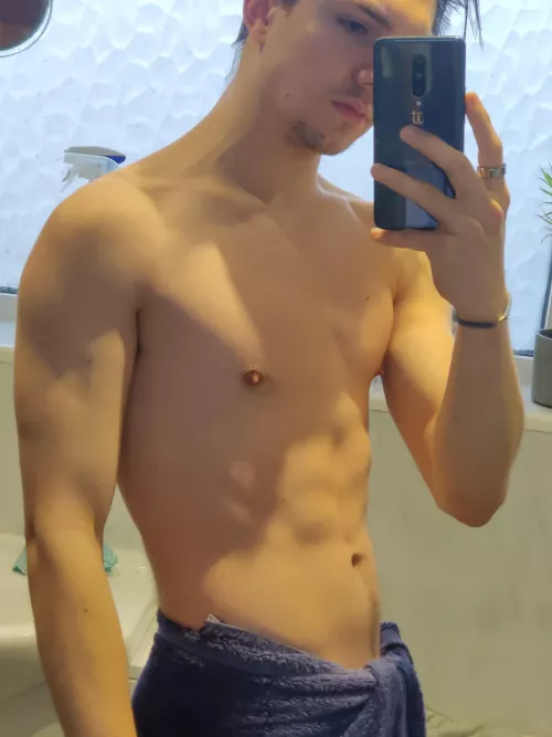 fresh out the shower