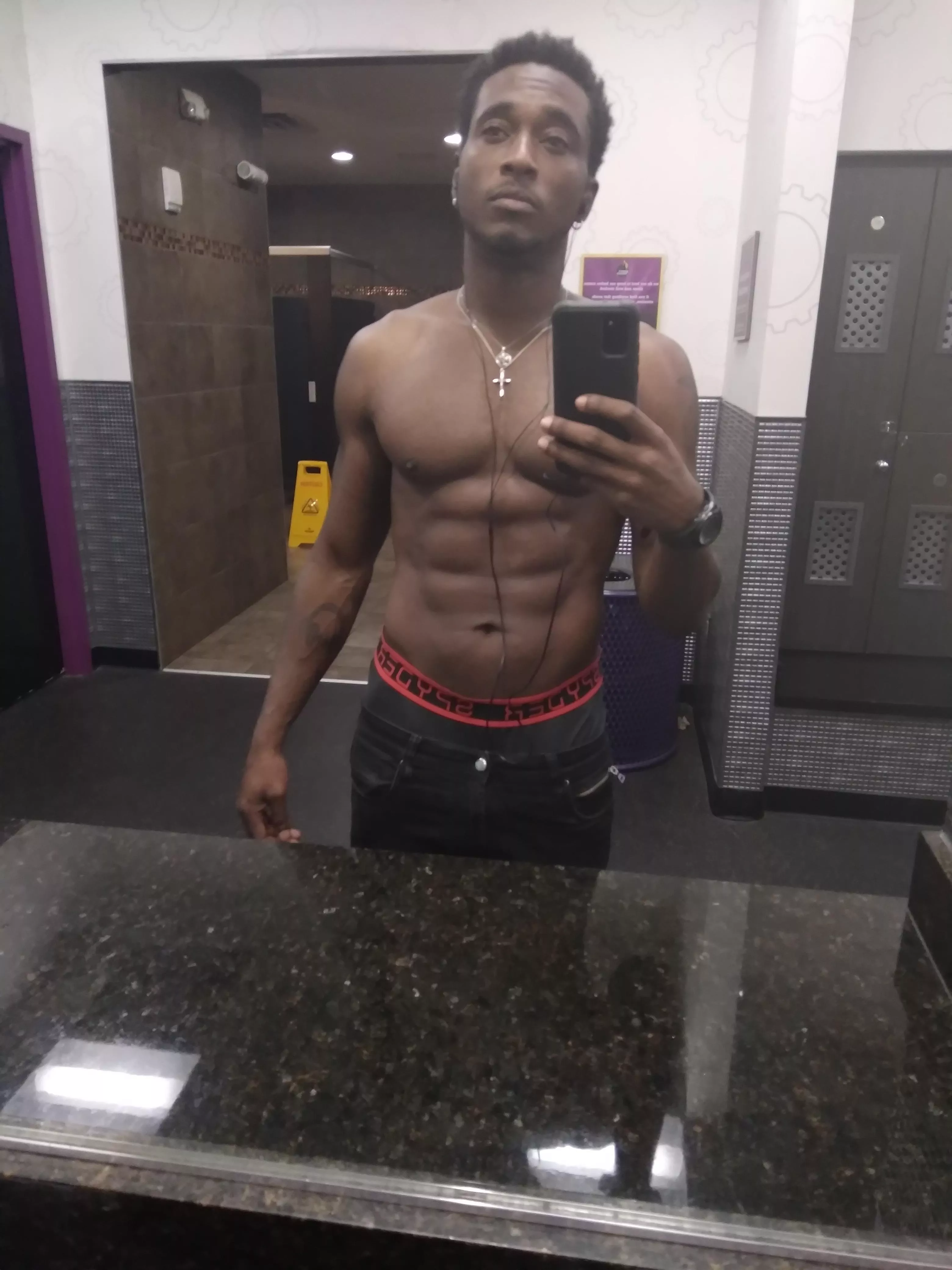 Fresh out the workout room