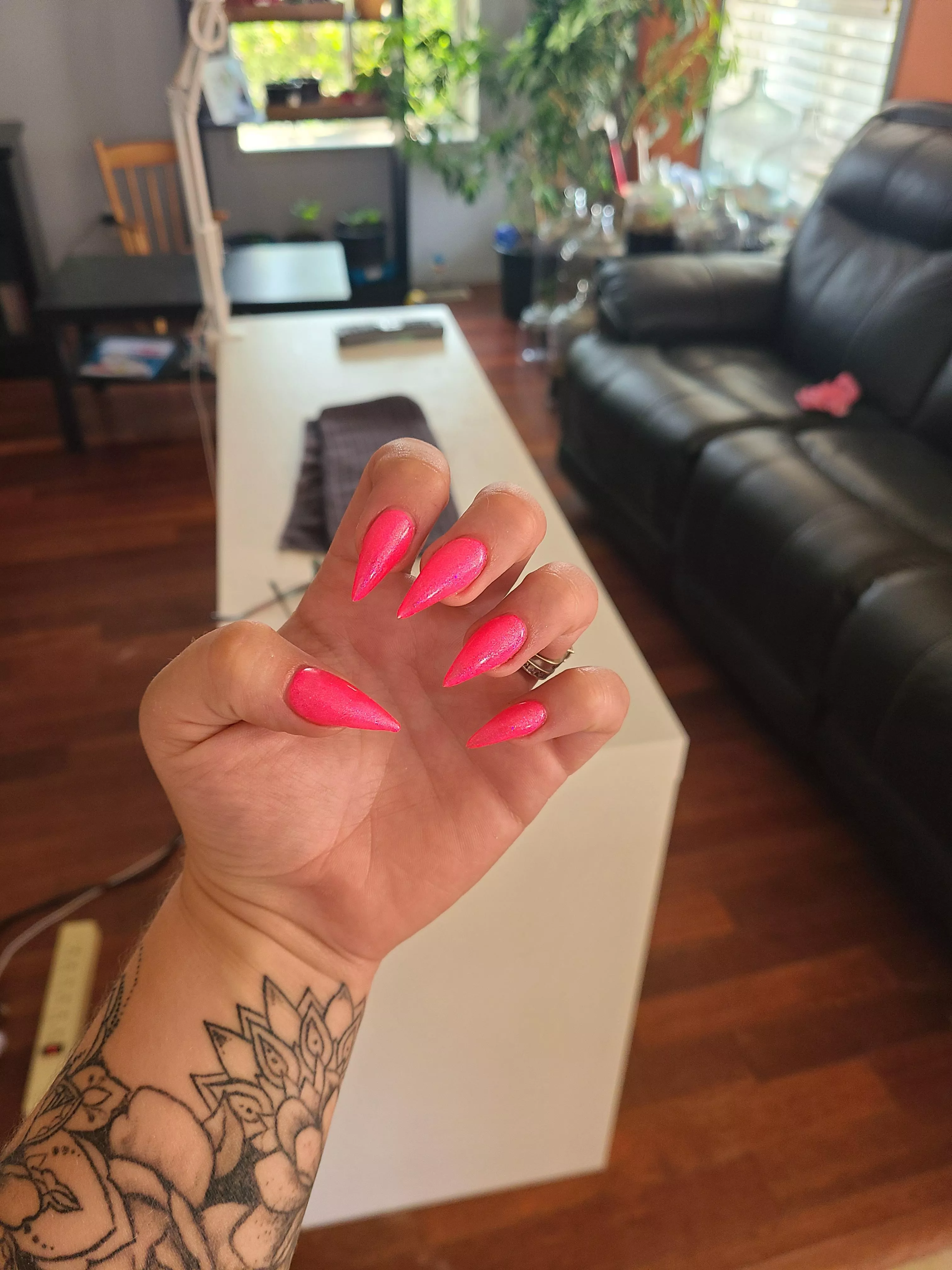 Fresh & sharp set I did on myself today ๐ฅ๐ Fresh & sharp set I did on myself today ๐ฅ๐