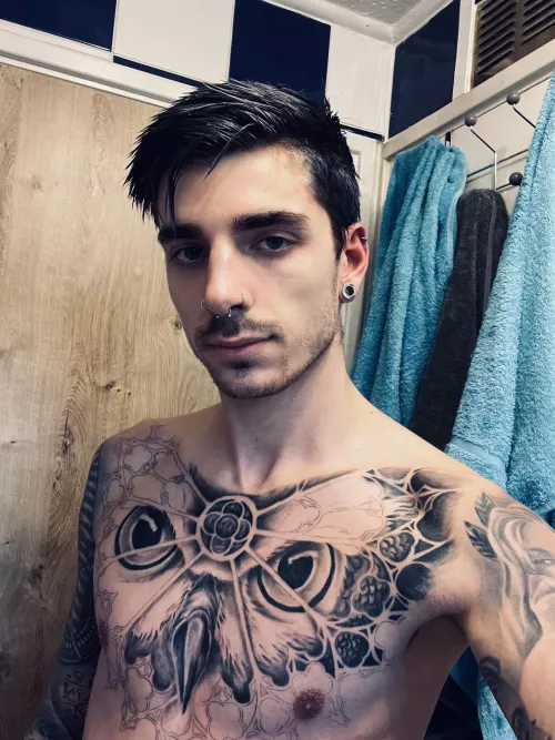 Freshly showered 😊