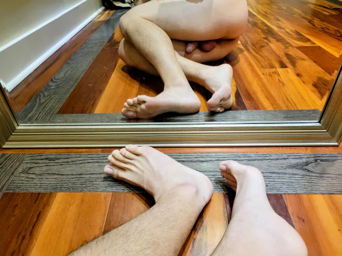 freshly showered and feeling horny