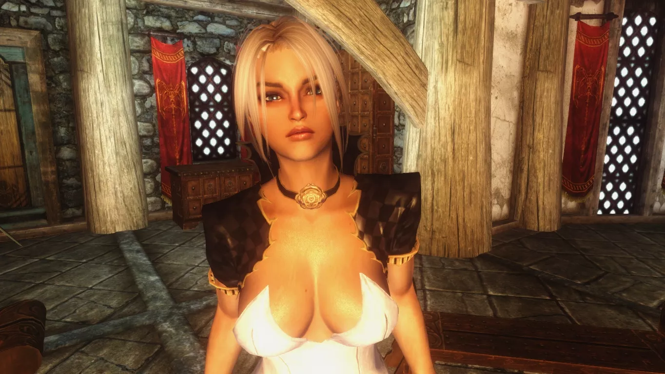 Freya Gray-Mane in a revealing dress Freya Gray-Mane in a revealing dress